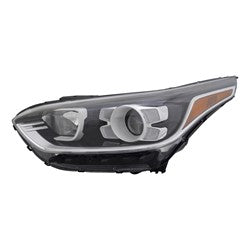 2019-2021 Kia Forte Head Lamp Driver Side Halogen With Led Drl Capa , KI2502241C