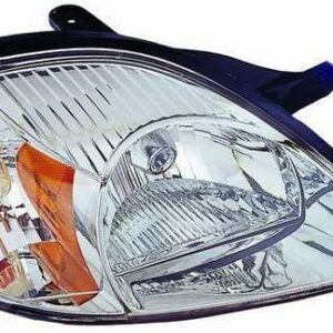 Head Lamp Passenger Side Kia Rio Sedan 2003-2005 High Quality , KI2503112