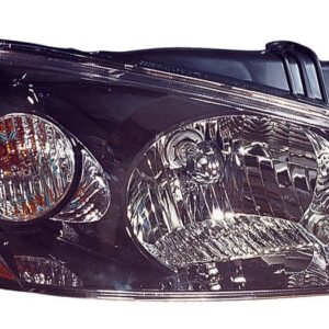 Head Lamp Passenger Side Kia Spectra 2004-2006 (Smoked) Ex/Sx High Quality , KI2503117