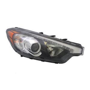 Head Lamp Passenger Side Kia Forte 2014-2015 Halogen With Led Position Lamp High Quality , KI2503171