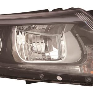 Head Lamp Passenger Side Kia Optima 2014-2015 Halogen Black Bezel Without Led Usa Built Ex/Lx High Quality , KI2503175
