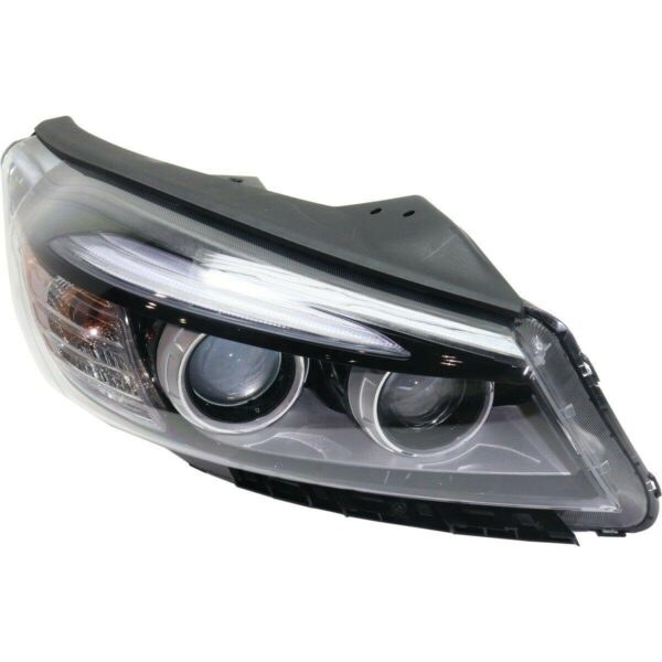 Head Lamp Passenger Side Kia Sorento 2016-2018 With Led Without Led Accent Light High Quality , KI2503185 - Image 3
