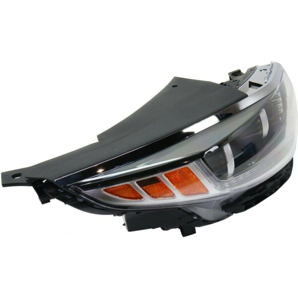 Head Lamp Passenger Side Kia Optima 2016-2018 Halogen With Drl High Quality , KI2503197 - Image 2