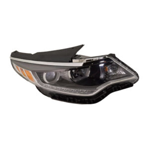 Head Lamp Passenger Side Kia Magentis 2018 Halogen With Led/Drl Front Om 7/17 , Ki2503225U - Hunt Parts