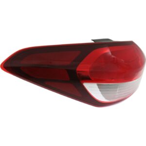 Tail Lamp Driver Side Kia Forte 2017-2018 Halogen High Quality , KI2804134