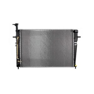 Radiator Hyundai Tucson 2008-2009 (13077) 2.0L Side Plates Are 5/8-Inch Wide , KI3010142