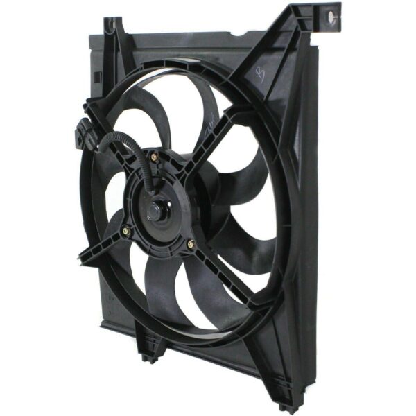 Radiator Fan Assembly Kia Spectra 2005-2009 , KI3115117 - Image 2