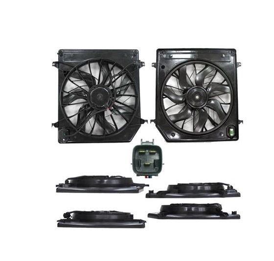 Radiator Fan Assembly Kia Sorento 2007-2009 , KI3115126 - Image 2