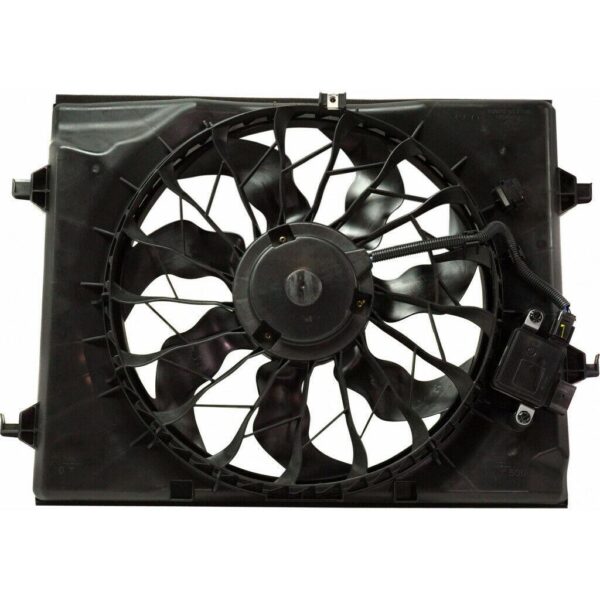 Cooling Fan Assembly Kia Optima 2016-2020 2.4L With Power Module Single Fan Assembly , KI3115148 - Image 2