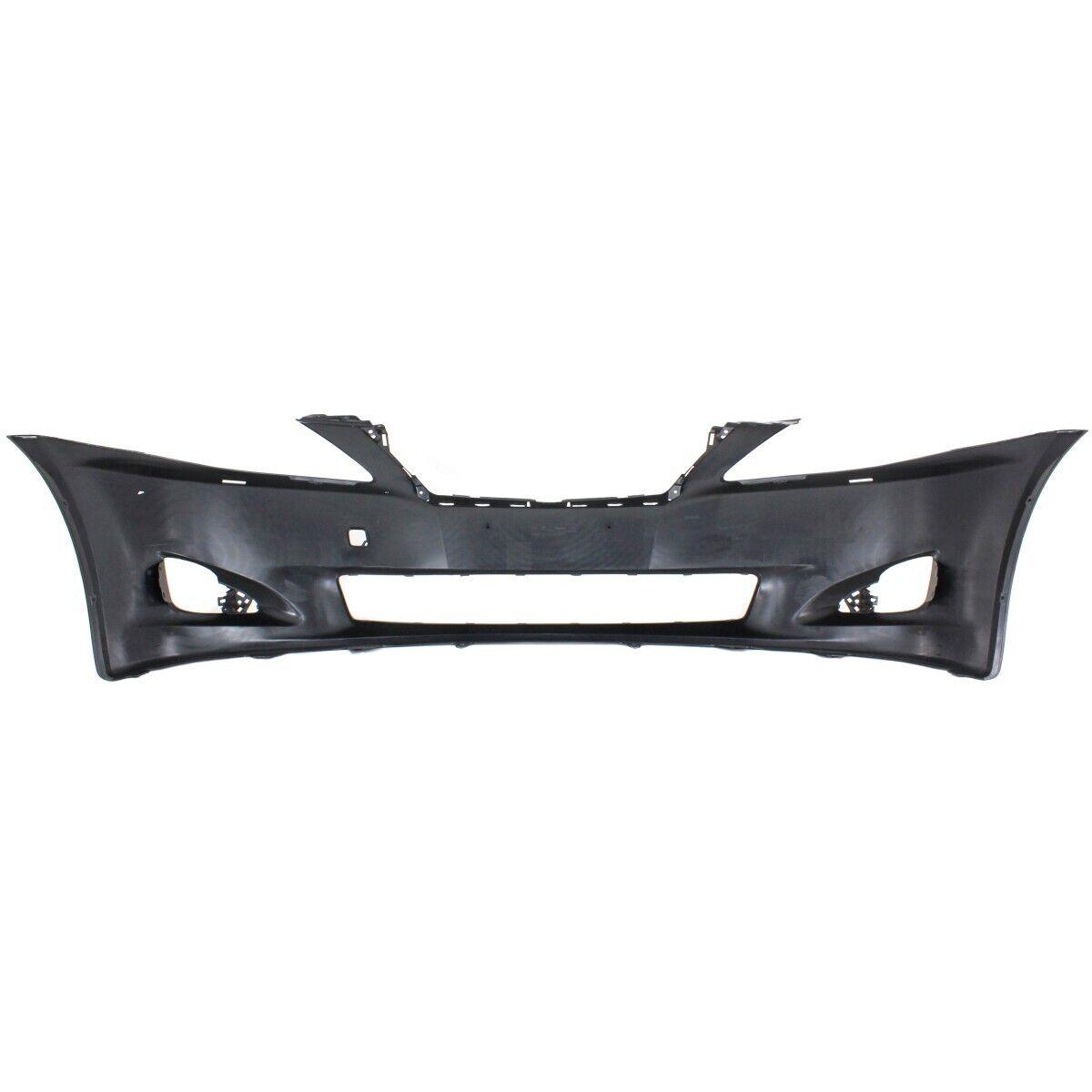 Bumper Front Lexus Is350 Sedan 2009-2010 Primed Without Sensor With Washer Capa , LX1000187C