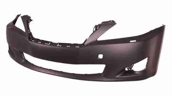 Bumper Front Lexus Is350 Sedan 2009-2010 Primed Without Sensor With Washer , LX1000187