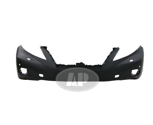 Bumper Front Lexus Rx350 2010-2012 Primed With Sensor With Washer Hole Premium Pkg , LX1000193