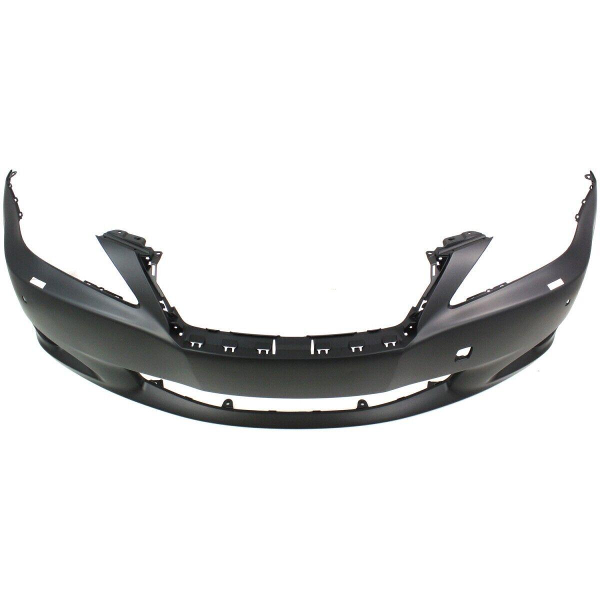 Bumper Front Lexus Is350 Sedan 2009-2010 Primed With Washer Hole With Sensor Hole Capa , LX1000205C