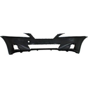Bumper Front Lexus Is250 Sedan 2011-2013 Primed Without Sensor Without Washer Hole Without Sport Pkg Capa , LX1000212C