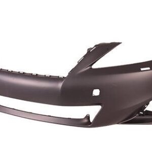 Bumper Front Lexus Is350 Sedan 2011-2013 Primed With Sensor/Washer Hole Without Sport , LX1000216