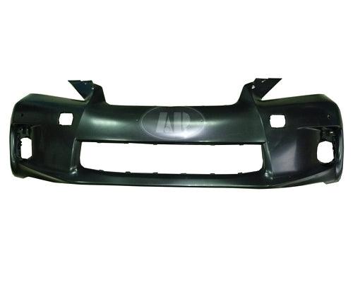 Bumper Front Lexus Ct200H 2011-2013 Primed With Sensor Without Washer Hole Without Sport Capa , LX1000227C