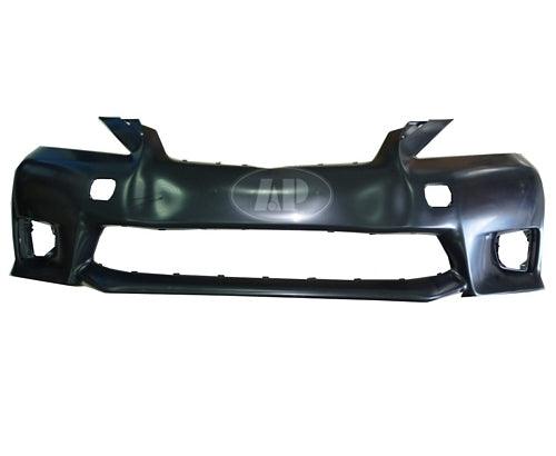 Bumper Front Lexus Ct200H 2011-2013 Primed Without Sensor Without Washer Hole With Sport Capa , LX1000239C