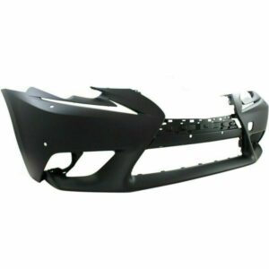 Bumper Front Lexus Is350 Sedan 2014-2016 Primed With Washer With Sensor Hole Without F Sport Pkg , LX1000265