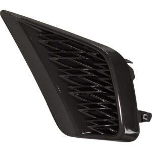 Grille Lower Driver Side Lexus Nx300 2018-2021 Ptd Black With F-Sport Without Park Assist , LX1038136