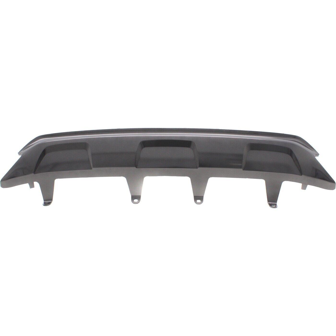 Bumper Rear Lexus Rx350 2016-2019 Center Ptd Dark Gray Finish Without Towith F-Sport Pkg , LX1195104