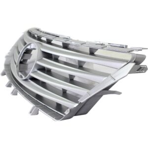 Grille Lexus Es350 2010-2012 Silver/Black With Radar , LX1200129