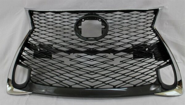 Grille Lexus Gs450H 2016-2018 Ptd Black With Chrome Moulding Without Sensor With F-Sport , LX1200191 - Image 3