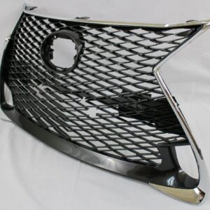 Grille Lexus Gs350 2016-2020 Ptd Black With Chrome Moulding Without Sensor With F-Sport , LX1200191