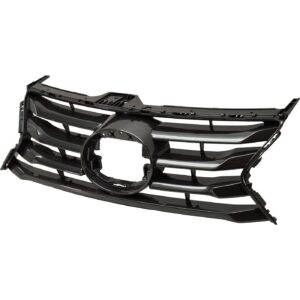 2017–2020 Lexus Is200T Grille Upper Ptd Silver Gray Without F-Sport , LX1200193