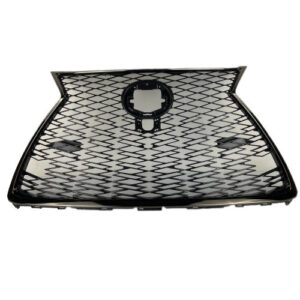 Grille Front Lexus Nx300 2018-2019 Ptd Gray With Smoked Chrome Front Ame Without Emblem/Park Assist , Lx1200203 - Hunt Parts