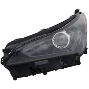 Head Lamp Driver Side Lexus Nx300 2018-2021 Singel Beam High Quality , Lx2502176 - Hunt Parts