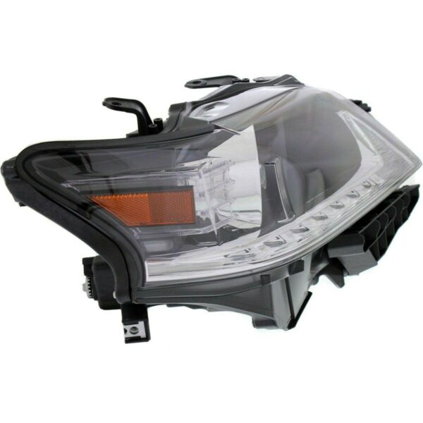 Head Lamp Passenger Side Lexus Rx350 2013-2015 Halogen Can Built Black Trim High Quality , LX2503156 - Image 3