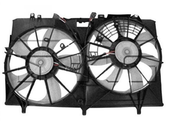 Cooling Fan Assembly Lexus Rx450H 2010-2013 Without Fan Assembly Control Module , LX3115120