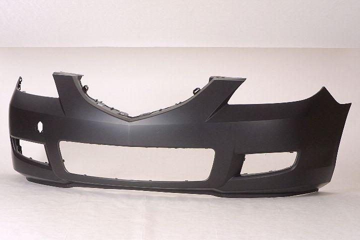 Bumper Front Mazda 3 2007-2009 Primed Standard Sedan , MA1000215