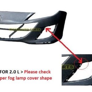 Bumper Front Mazda 3 2010-2011 2.0L Primed With Bumper Overlap Driver Side/Passenger Side Insert Capa , MA1000223C