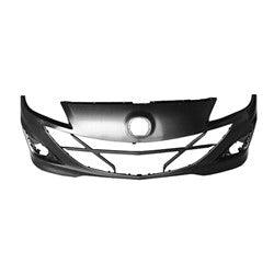 Bumper Front Mazda 3 2010-2013 Primed For 2.3L Speed Engine Hatchback Model Capa , MA1000232C