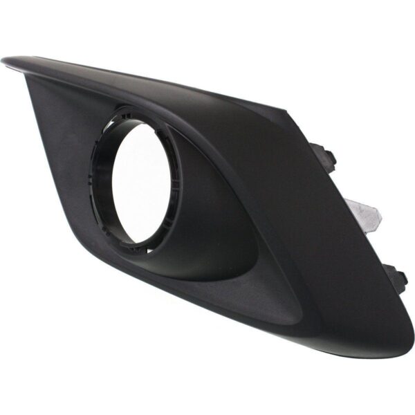Fog Lamp Bezel Front Driver Side Mazda 3 2014-2016 Matte Black Use With Chrome Trim Ring , MA1038128 - Image 2