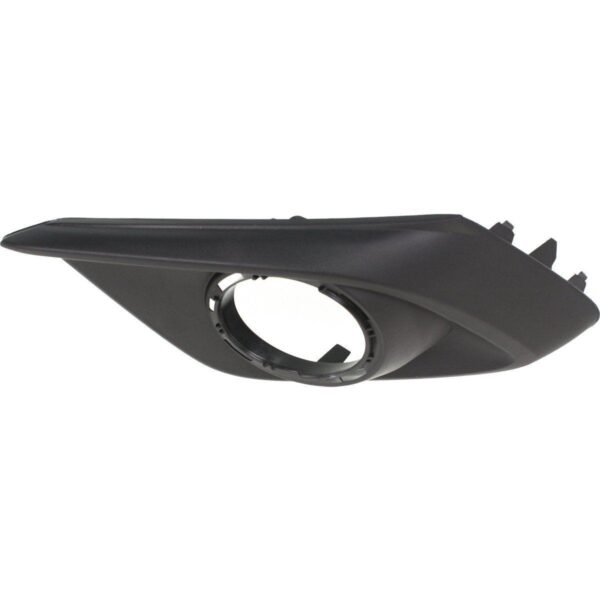 Fog Lamp Bezel Front Driver Side Mazda 3 2014-2016 Matte Black Use With Chrome Trim Ring , MA1038128 - Image 4