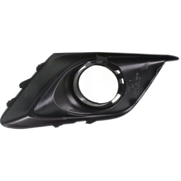 Fog Lamp Bezel Front Driver Side Mazda 3 2014-2016 Matte Black Use With Chrome Trim Ring , MA1038128 - Image 5