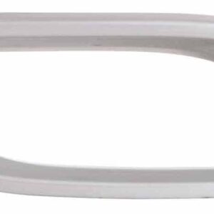 Fog Lamp Bezel Front Passenger Side Mazda 3 2010-2011 Mt 2.5L Silver , MA1039107