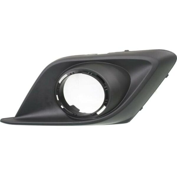 Fog Lamp Bezel Front Passenger Side Mazda 3 2014-2016 Matte Black Use With Chrome Trim Ring , MA1039128 - Image 5