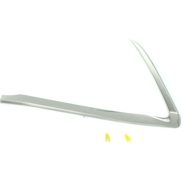 2016-2023 Mazda Cx9 Bumper Lower Moulding Front Driver Side Chrome , MA1046103 - Image 2