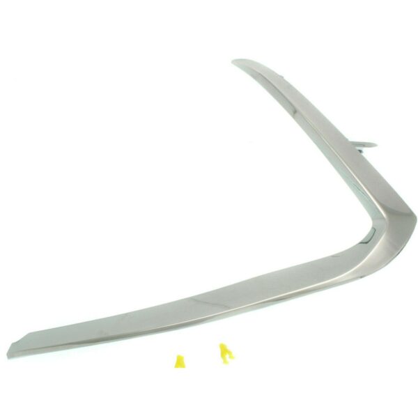 2016-2023 Mazda Cx9 Bumper Lower Moulding Front Driver Side Chrome , MA1046103 - Image 3