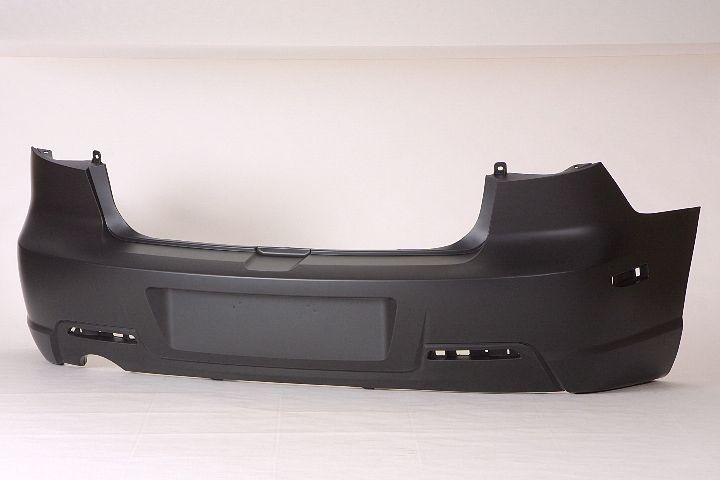 Bumper Rear Upper Mazda 3 2007-2009 Primed Lower Textured Sedan Capa , MA1100192C