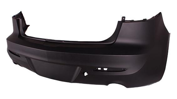 Bumper Rear Mazda 3 2010-2013 Primed 2.5L Sedan Dual Exhaust , MA1100200
