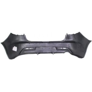 Bumper Rear Mazda 3 2010-2011 Primed With Textured Lower 2.0L Sedan Capa , MA1100201C