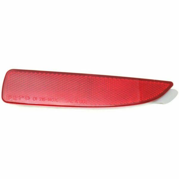 Reflector Rear Driver Side Mazda 3 2004-2018 In Bumper (Small) , MA1184101 - Image 5