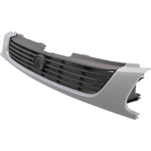 Grille Mazda Protege 1995-1996 Matte-Black , MA1200130