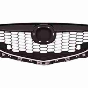 Grille Mazda Cx5 2013-2015 Partial Painted-Bk With Chrome Mldg , MA1200187