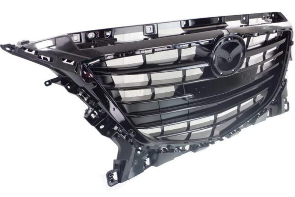 Grille Mazda 3 Sport 2014-2016 Black Glossy Black Insert Without Adaptive Cruise , MA1200196 - Image 3