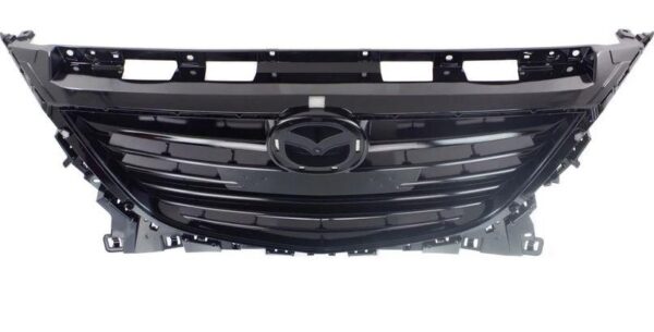 Grille Mazda 3 Sport 2014-2016 Black Glossy Black Insert Without Adaptive Cruise , MA1200196 - Image 4